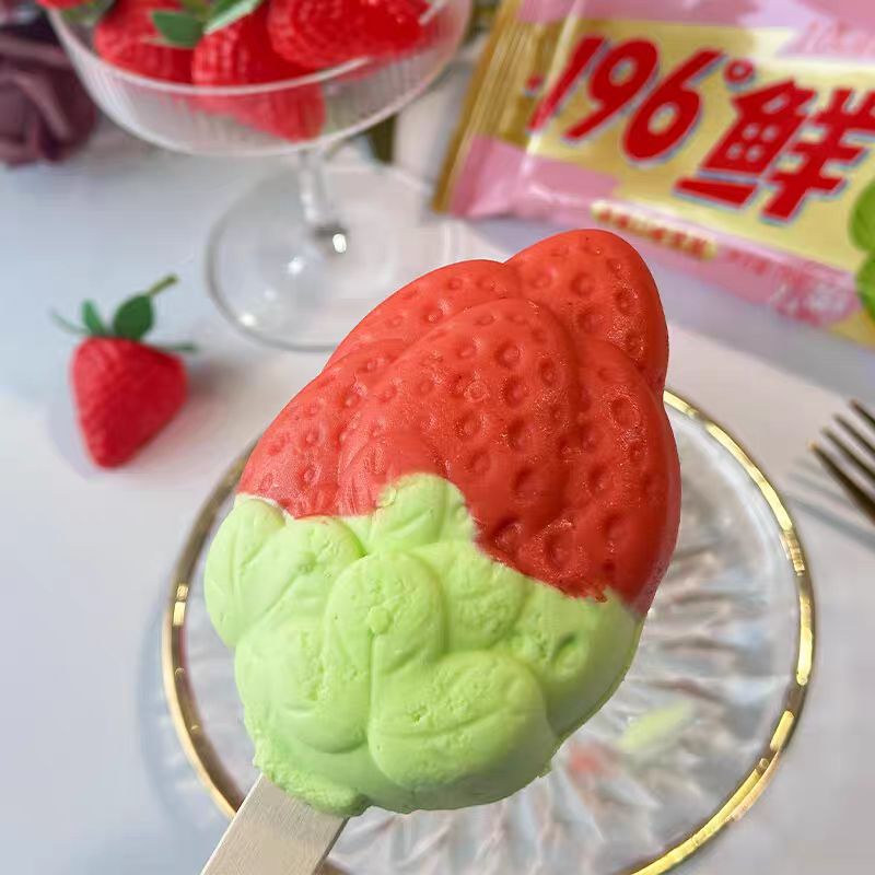 -196℃ (Strawberry Flavor) Popsicle